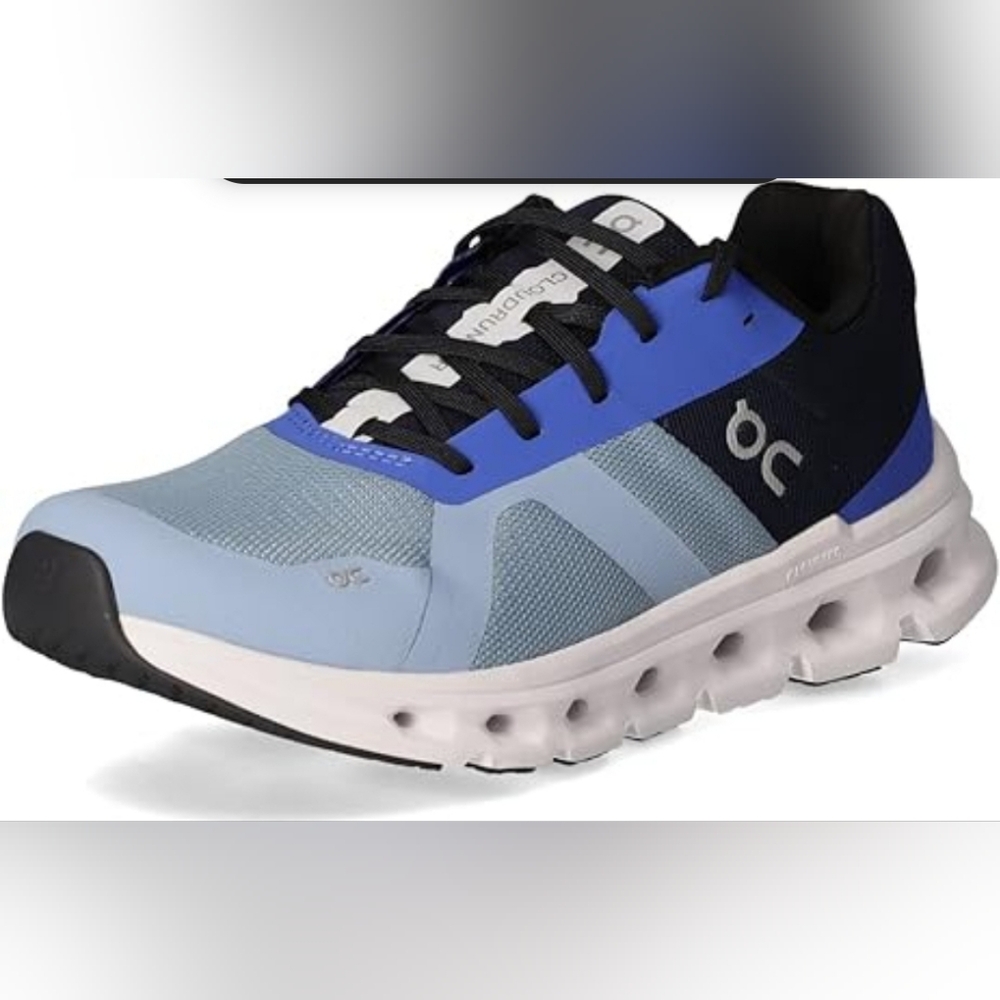 On Cloud Running Cloudrunner Sneakers Blue Women 7.5 or Men 6 unisex